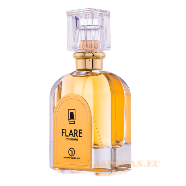 (plu00327) - Eau de Parfum Flare, Grandeur Elite, Women - 80ml - Image 3