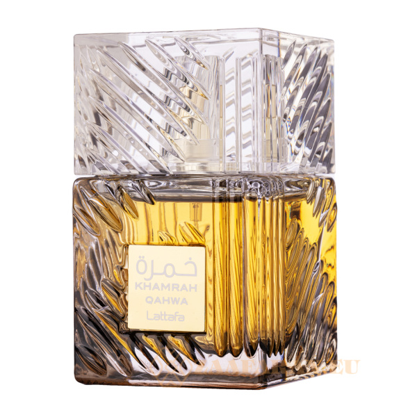 (plu00032) - Eau de Parfum Khamrah Qahwa, Lattafa, Unisex - 100ml - Image 3