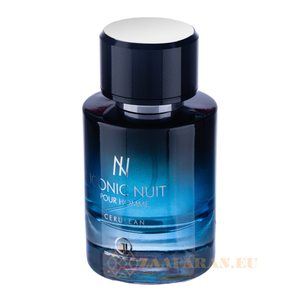 (plu00169) - Eau de Parfum Iconic Nuit Pour Homme, Grandeur Elite, Men - 100ml - Image 2