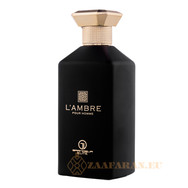 (plu00293) - Eau de Parfum L'ambre Pour Homme, Grandeur Elite, Men - 100ml - Image 2