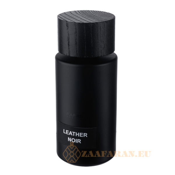 (plu01316) - Eau de Parfum Leather Noir, Fariis, Men - 100ml - Image 2