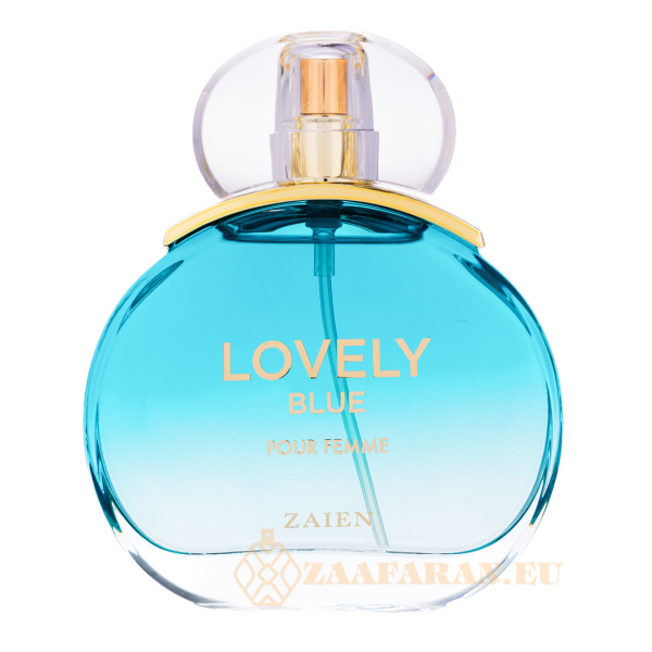 (plu01328) - Eau de Parfum Lovely Blue, Zaien, Women - 100ml