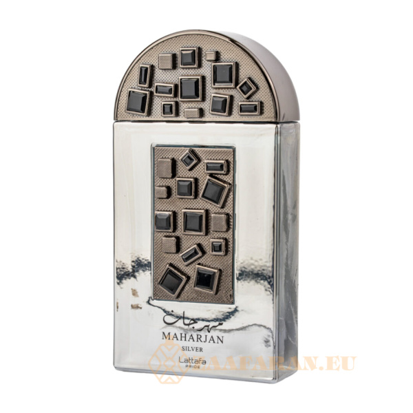 (plu01193) - Eau de Parfum Maharjan Silver, Lattafa, Unisex - 100ml - Image 2