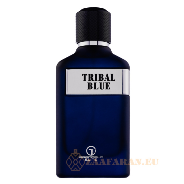 (plu00273) - Eau de Parfum Tribal Blue, Grandeur Elite, Men - 100ml