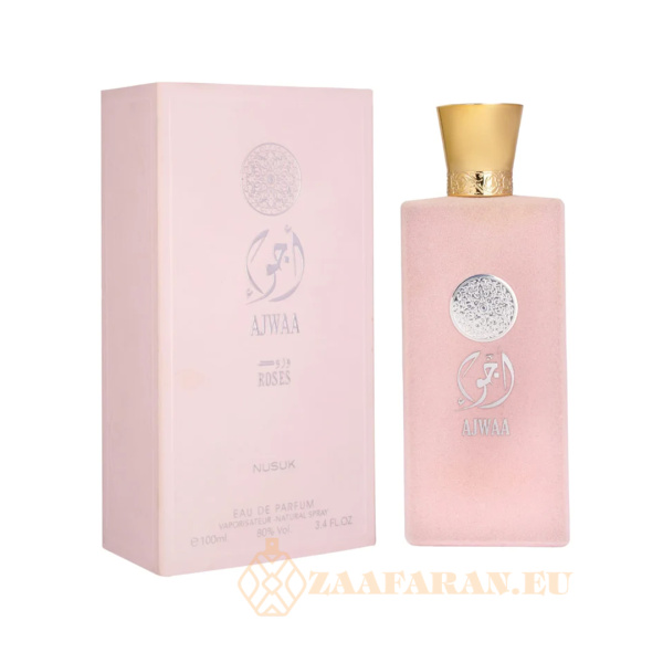 (plu01324) - Eau de Parfum Ajwaa Roses, Nusuk, Women - 100ml - Image 4