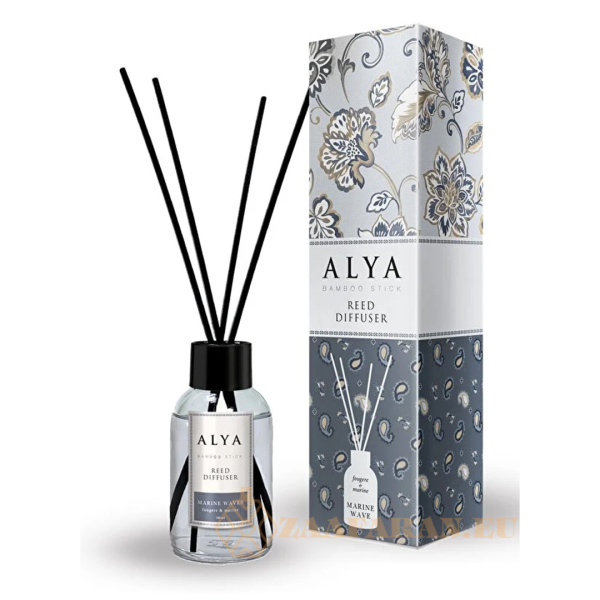 (plu05299) - Room Freshener Marine Waves, Alya, Reed Diffuser - 100ml - Image 3