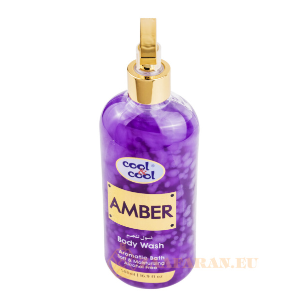 (plu05268) - Body Wash Amber, Cool & Cool, Alcohol Free - 500ml - Image 2