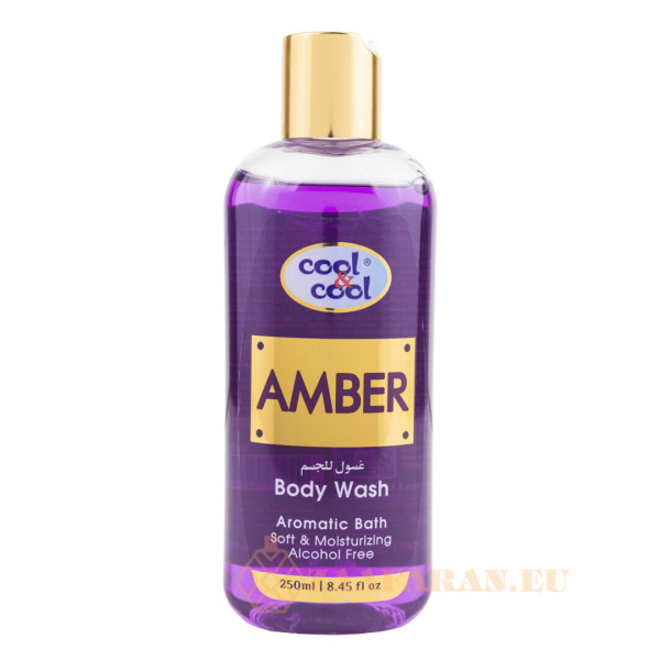 (plu05263) - Body Wash Amber, Cool & Cool, Alcohol Free - 250ml