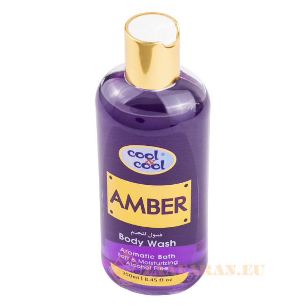 (plu05263) - Body Wash Amber, Cool & Cool, Alcohol Free - 250ml - Image 2
