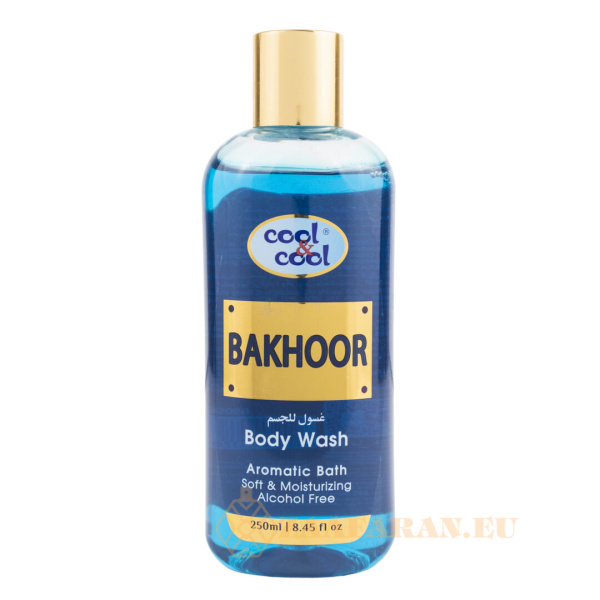 (plu05262) - Body Wash Bakhoor, Cool & Cool, Alcohol Free - 250ml