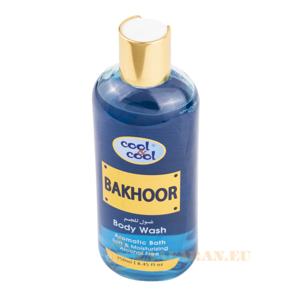 (plu05262) - Body Wash Bakhoor, Cool & Cool, Alcohol Free - 250ml - Image 2