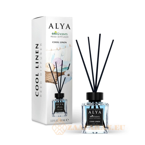 (plu01375) - Room Freshener Cool Linen, Alya, Reed Diffuser - 100ml