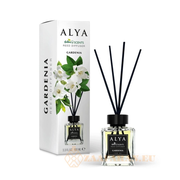 (plu01376) - Room Freshener Gardenia, Alya, Reed Diffuser - 100ml - Image 2