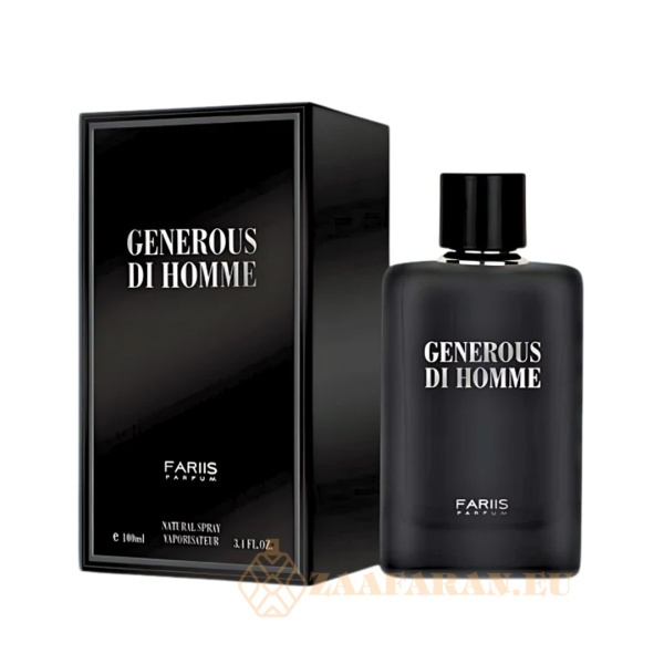 (plu01319) - Eau de Parfum Generous Di Homme, Fariis, Men - 100ml - Image 4