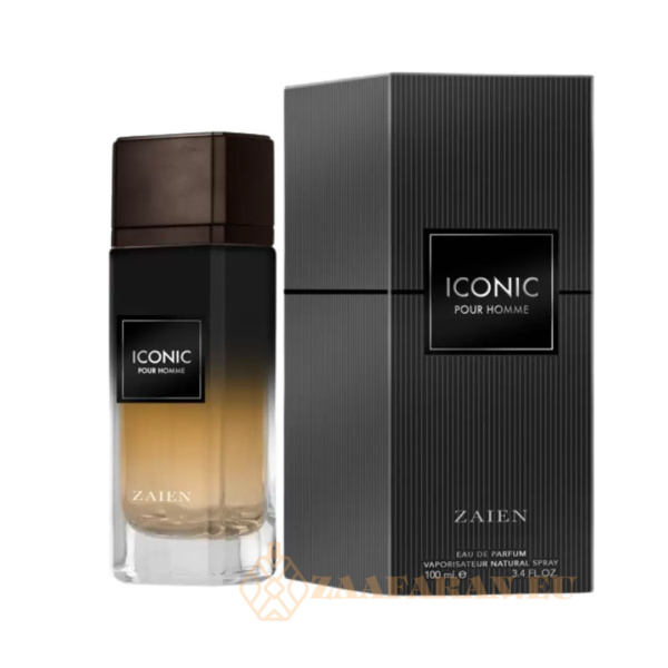 (plu01330) - Eau de Parfum Iconic Pour Homme, Zaien, Men - 100ml - Image 4
