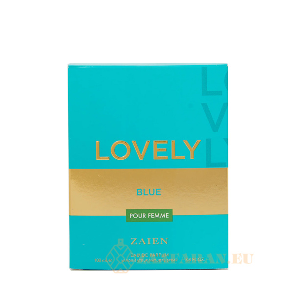 (plu01328) - Eau de Parfum Lovely Blue, Zaien, Women - 100ml - Image 6