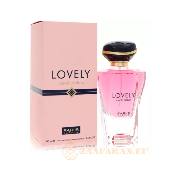 (plu01312) - Eau de Parfum Lovely, Fariis, Women - 100ml - Image 4