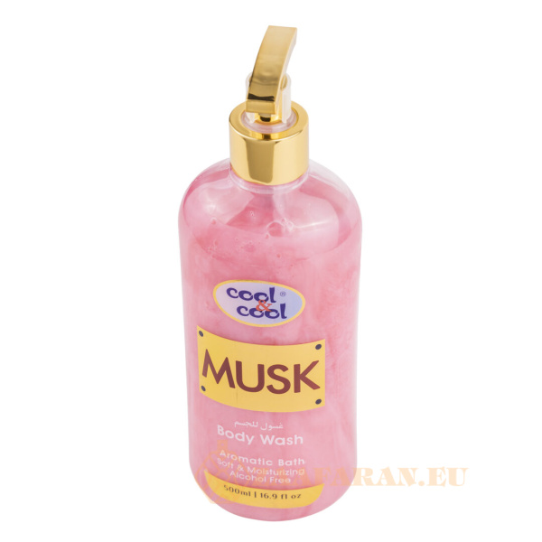 (plu05269) - Body Wash Musk, Cool & Cool, Alcohol Free - 500ml - Image 2