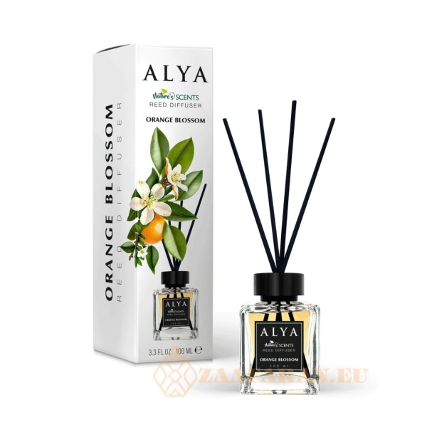 (plu01379) - Room Freshener Orange Blossom, Alya, Reed Diffuser - 100ml