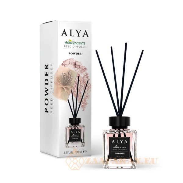 (plu01364) - Room Freshener Powder, Alya, Reed Diffuser - 100ml