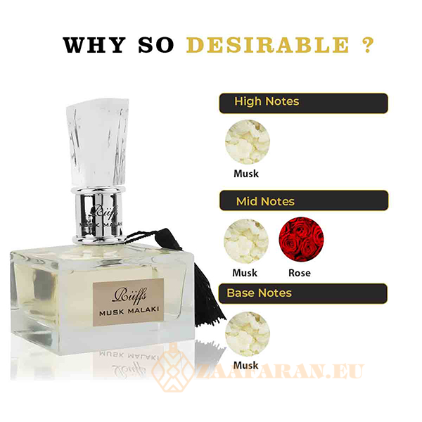 (plu01334) - Eau de Parfum Musk Malaki, Riiffs, Women - 100ml - Image 4