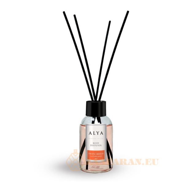 (plu05297) - Room Freshener Tropic Breeze, Alya, Reed Diffuser - 100ml - Image 2