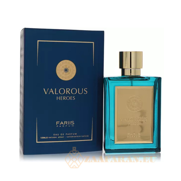 (plu01320) - Eau de Parfum Valorous Heroes, Fariis, Men - 100ml - Image 4