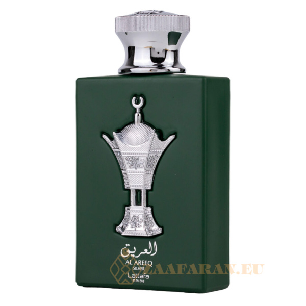 (plu01353) - Eau de Parfum Al Areeq Silver, Lattafa, Unisex - 100ml - Image 2