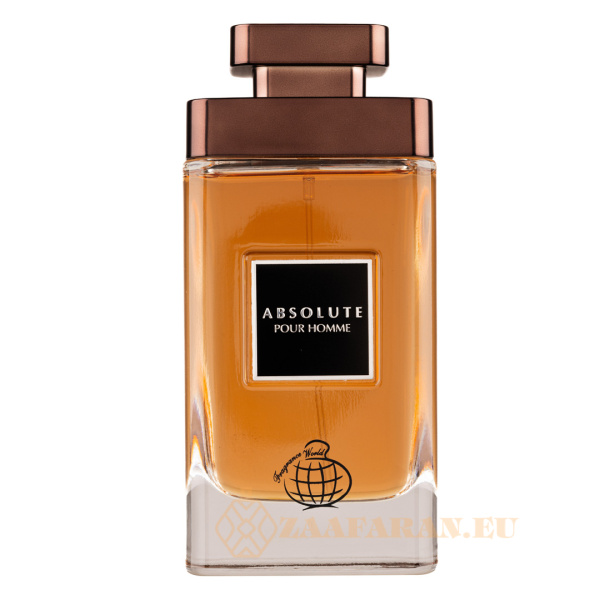 (plu01516) - Eau de Parfum Absolute Pour Homme, Fragrance World, Men - 100ml
