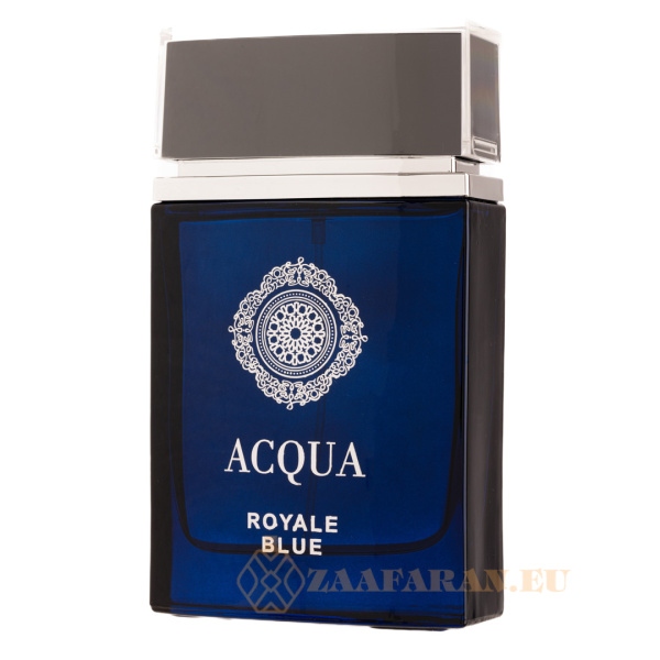 (plu01459) - Eau de Parfum Acqua Royale Blue, Fragrance World, Men - 100ml - Image 2