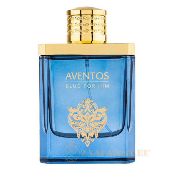 (plu01650) - Eau de Parfum Aventos Blue For Him, Fragrance World, Men - 100ml