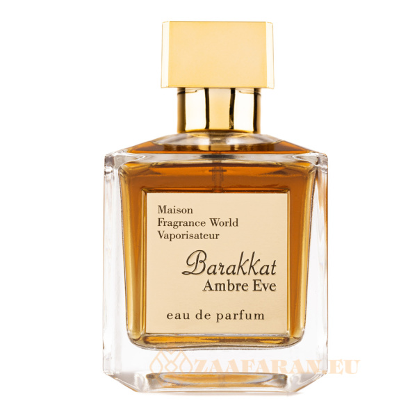 (plu01403) - Eau de Parfum Barakkat Ambre Eve, Fragrance World, Unisex - 100ml
