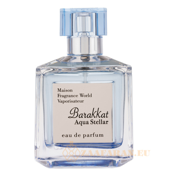 (plu01405) - Eau de Parfum Barakkat Aqua Stellar, Fragrance World, Unisex - 100ml