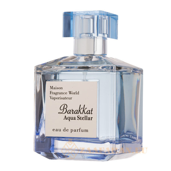 (plu01405) - Eau de Parfum Barakkat Aqua Stellar, Fragrance World, Unisex - 100ml - Image 2