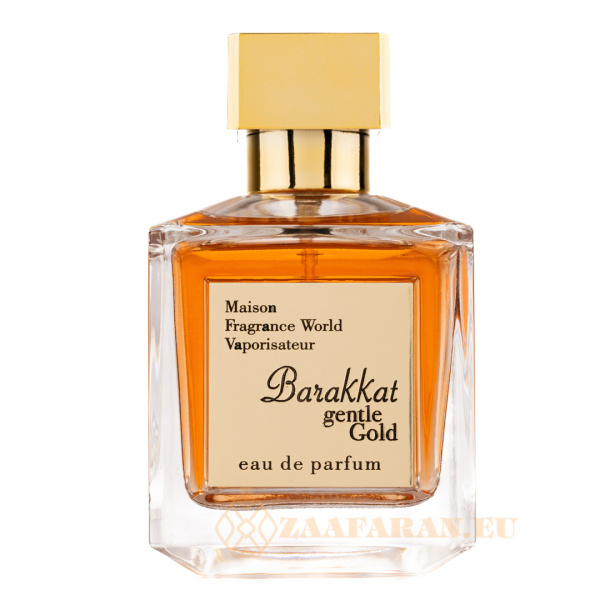 (plu01407) - Eau de Parfum Barakkat Gentle Gold, Fragrance World, Unisex - 100ml