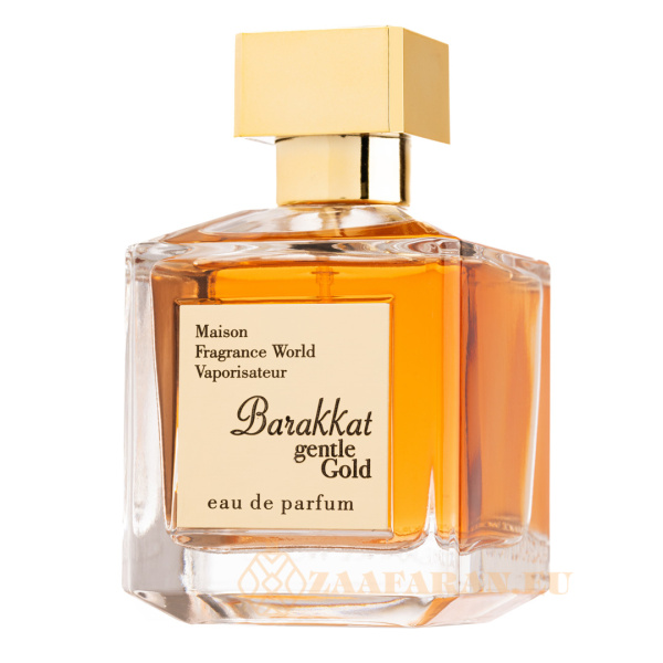 (plu01407) - Eau de Parfum Barakkat Gentle Gold, Fragrance World, Unisex - 100ml - Image 2