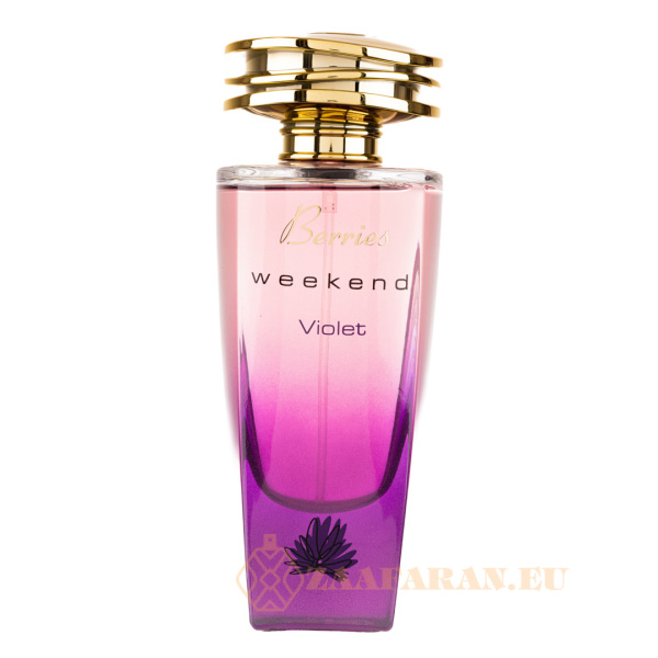 (plu01456) - Eau de Parfum Berries Weekend Violet, Fragrance World, Women - 100ml