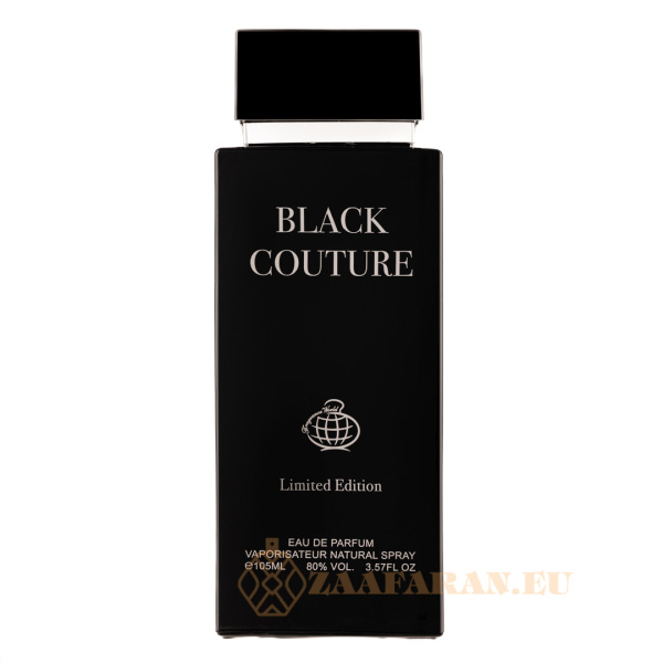 (plu01545) - Eau de Parfum Black Couture Limited Edition, Fragrance World, Men - 105ml