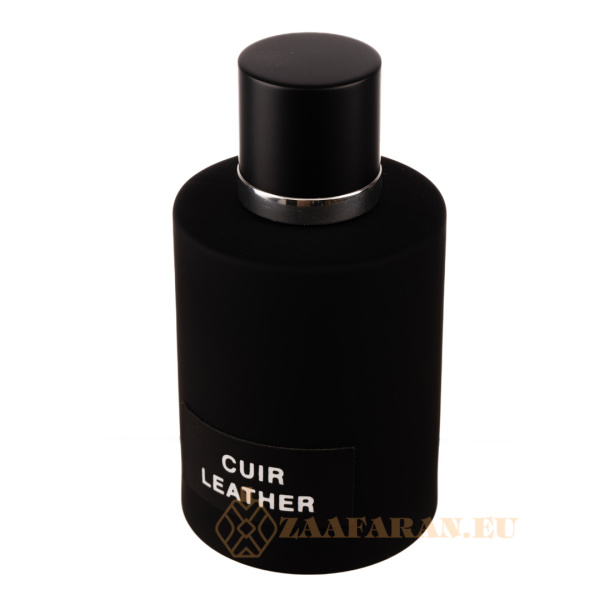 (plu01413) - Eau de Parfum Cuir Leather, Fragrance World, Men - 100ml - Image 2