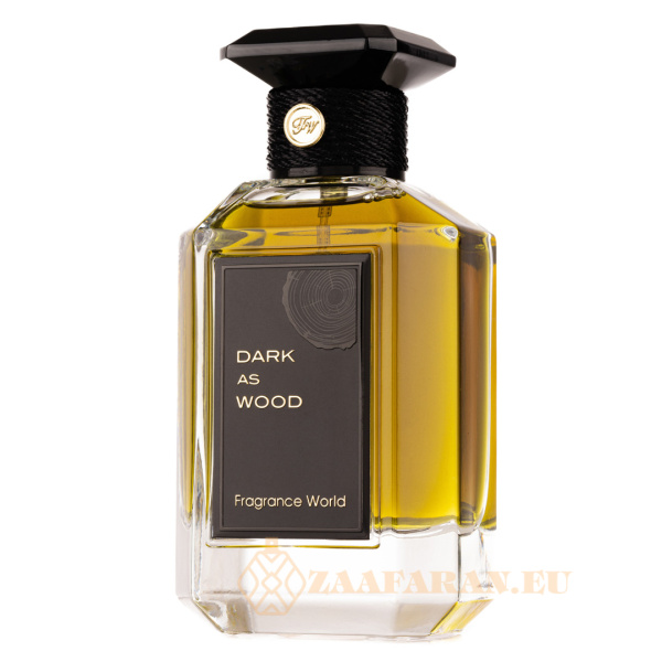 (plu01620) - Eau de Parfum Dark As Wood, Fragrance World, Unisex - 100ml - Image 2