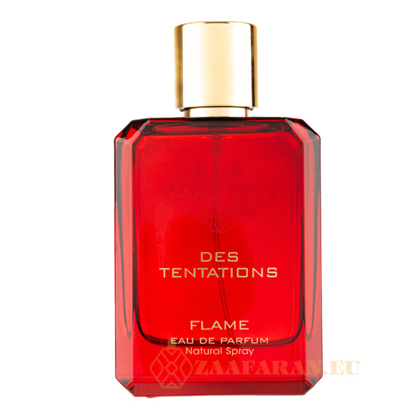 (plu01484) - Eau de Parfum Des Tentations Flame, Fragrance World, Women - 100ml