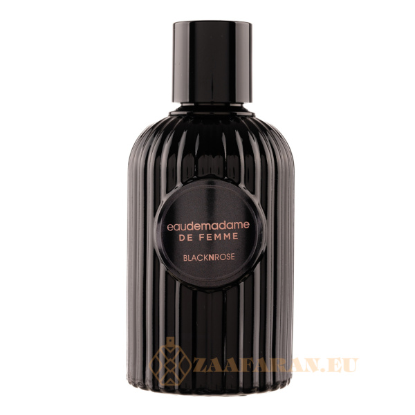 (plu01523) - Eau de Parfum Eaudemadame De Femme Blacknrose, Fragrance World, Women - 90ml