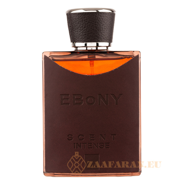 (plu01533) - Eau de Parfum Ebony Scent Intense, Fragrance World, Men - 100ml