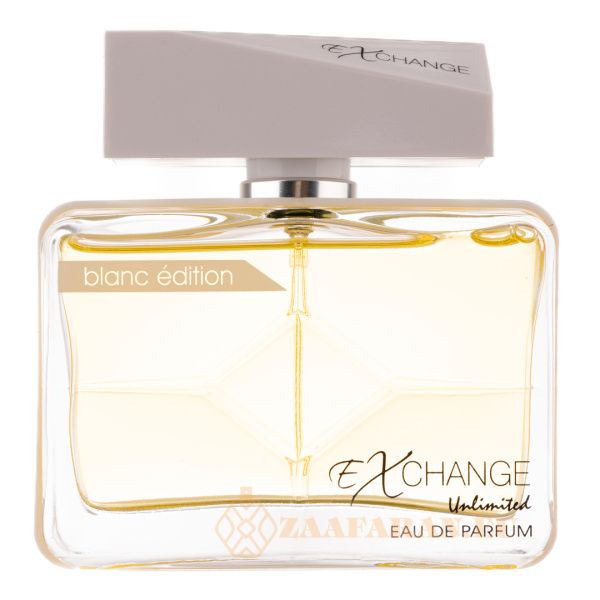 (plu01586) - Eau de Parfum Exchange Unlimited Blanc Edition, Fragrance World, Men - 100ml