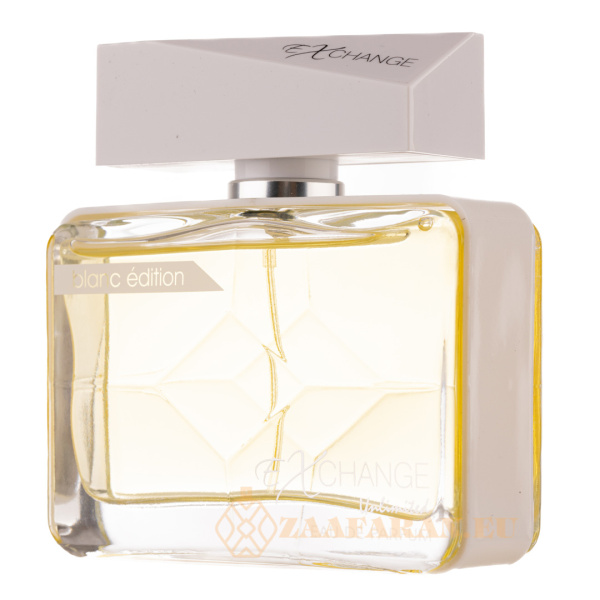 (plu01586) - Eau de Parfum Exchange Unlimited Blanc Edition, Fragrance World, Men - 100ml - Image 2