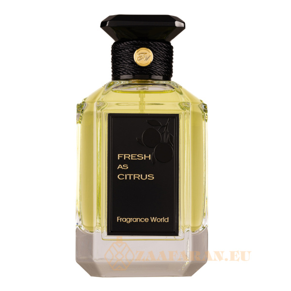 (plu01618) - Eau de Parfum Fresh As Citrus, Fragrance World, Unisex - 100ml