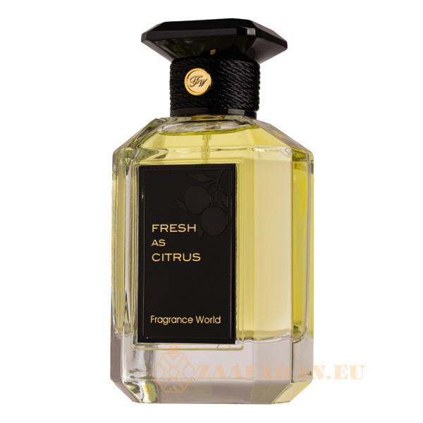 (plu01618) - Eau de Parfum Fresh As Citrus, Fragrance World, Unisex - 100ml - Image 2