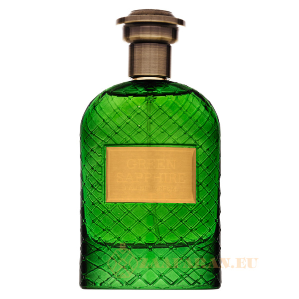 (plu01421) - Eau de Parfum Green Sapphire, Fragrance World, Men - 100ml
