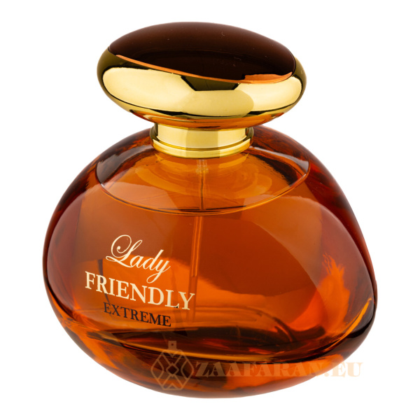 (plu01552) - Eau de Parfum Lady Friendly Extreme, Fragrance World, Women - 100ml - Image 3