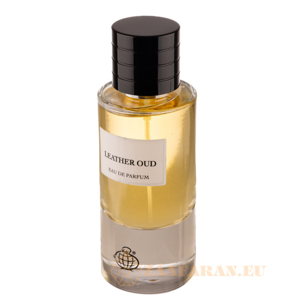 (plu01514) - Eau de Parfum Leather Oud, Fragrance World, Unisex - 80ml - Image 2